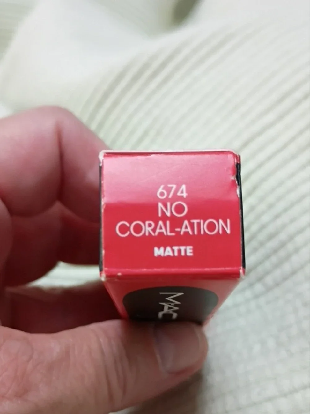 MAC Cosmetics No Coralation Matte Lipstick